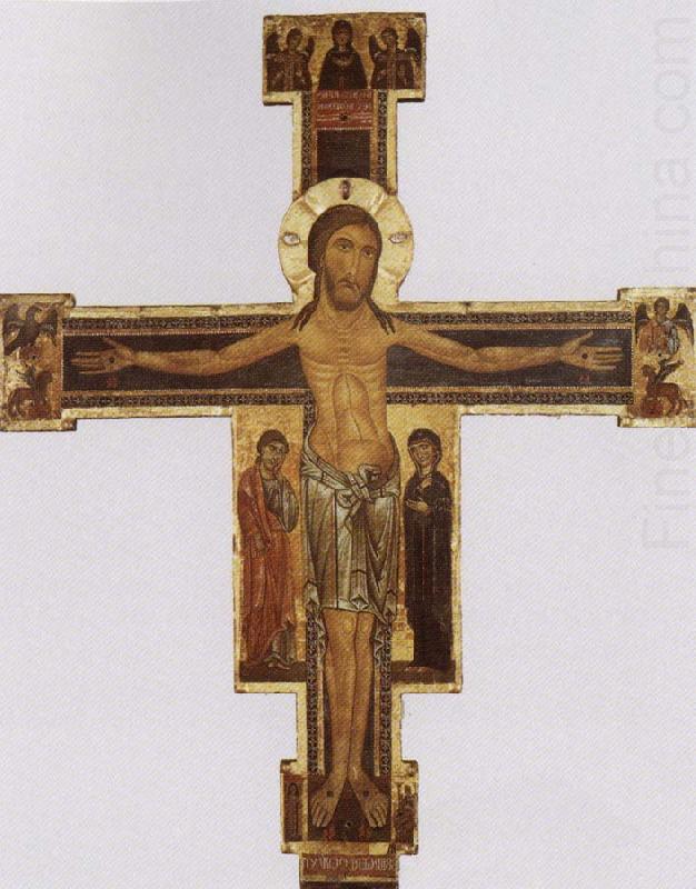 Crucifix panel, Berlinghiero Berlinghieri